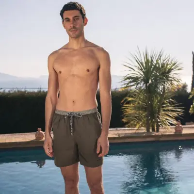 Maillot de bain Plongeon kaki — photo 3