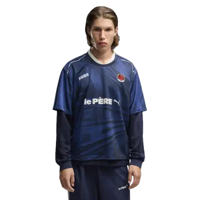 PUMA x Le Père Double Layer Tee Navy — photo 4