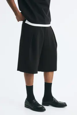 Bermuda Loose Fit - Noir — photo 2