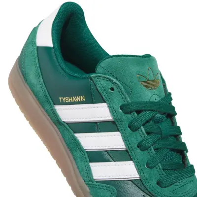 Chaussure Adidas Tyshawn 2 – Green / White / Gum — photo 2