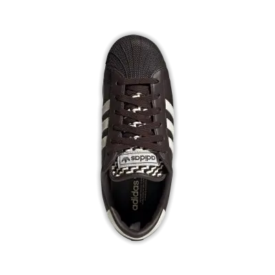 Adidas Superstar Lo Pro W Brown White — photo 2