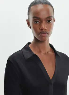 Chemise en coton et cachemire — photo 3