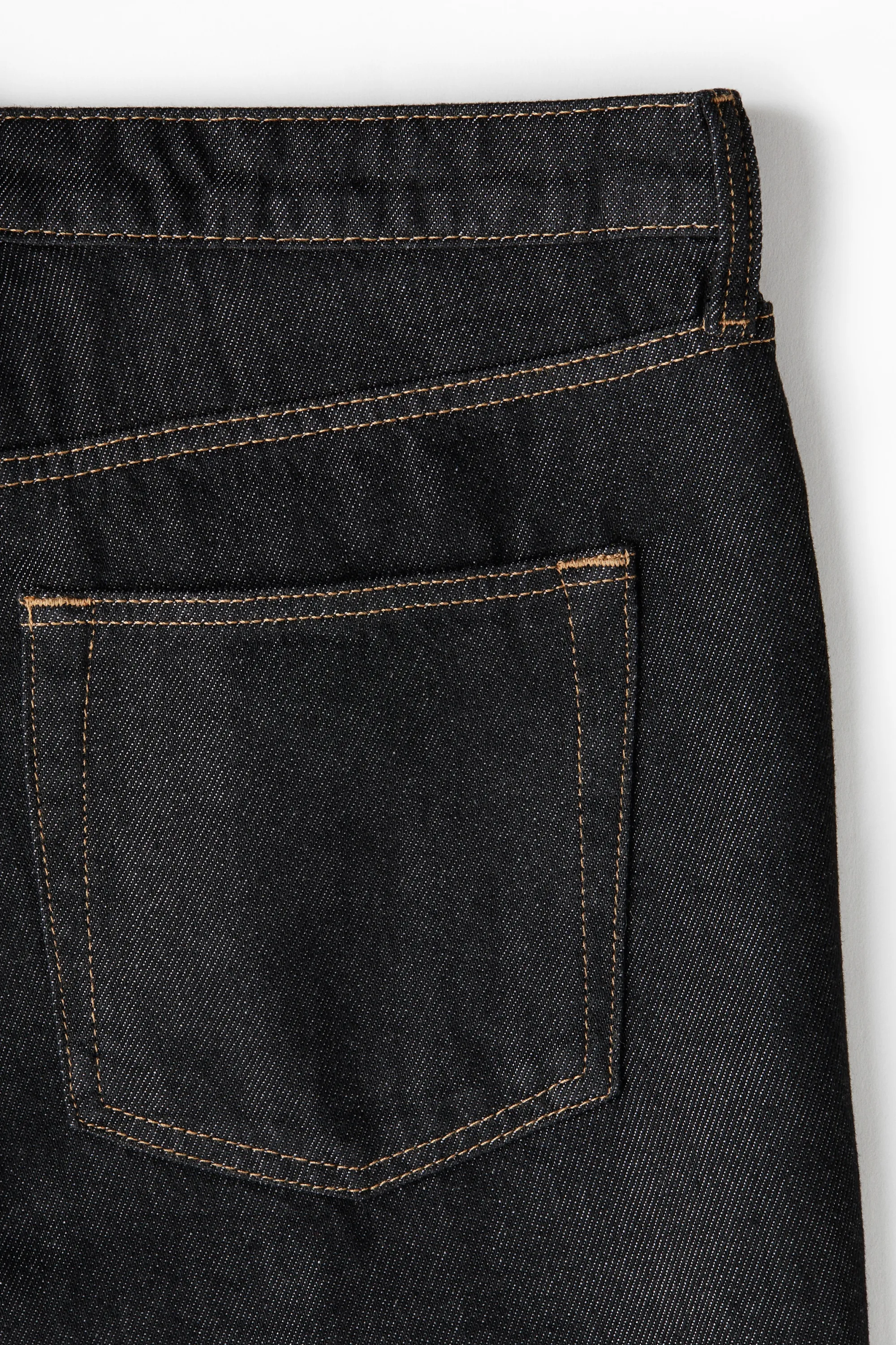 Feather Soft Wide Regular Jeans - Bleu denim foncé