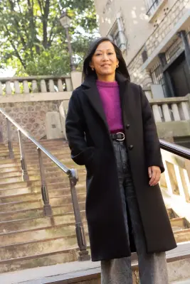 Manteau Françoise - noir — photo 3