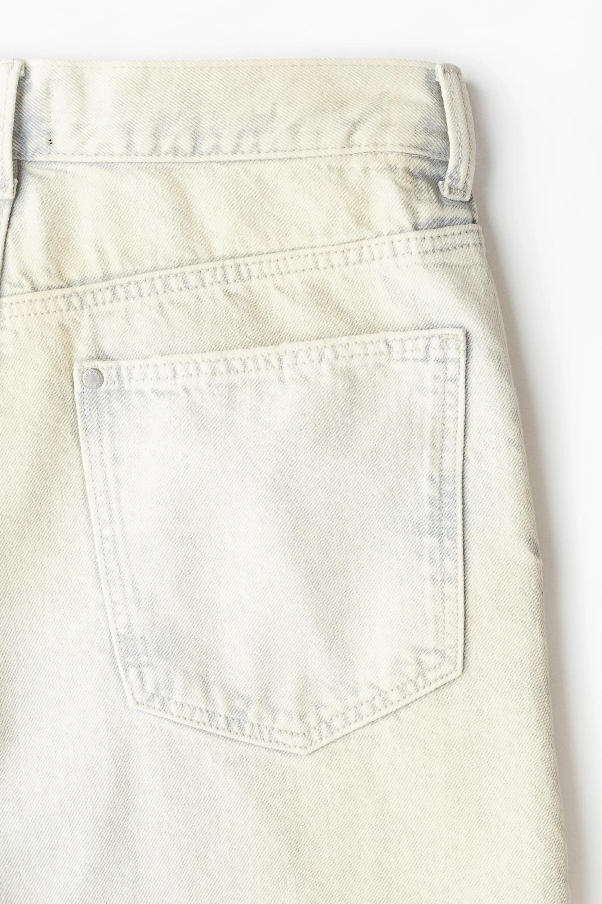 Short Baggy en denim - Bleu denim pâle