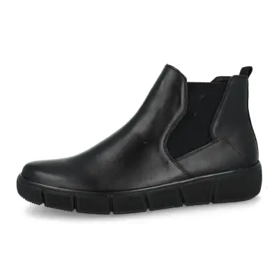 Bottines Remonte D1T71-01 Noires - Lacets Grande Pointure Femme — photo 1