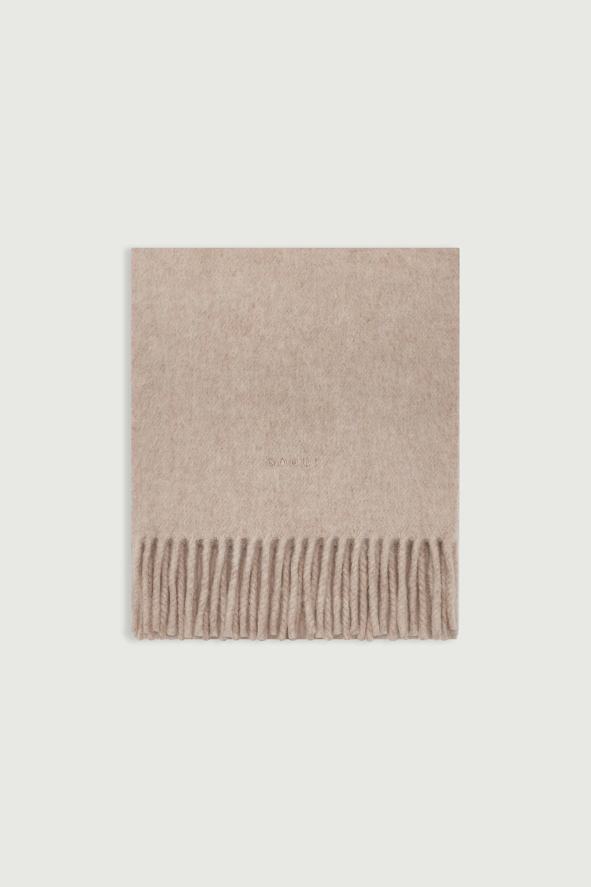 ECHARPE JOLAN BEIGE CHINÉ