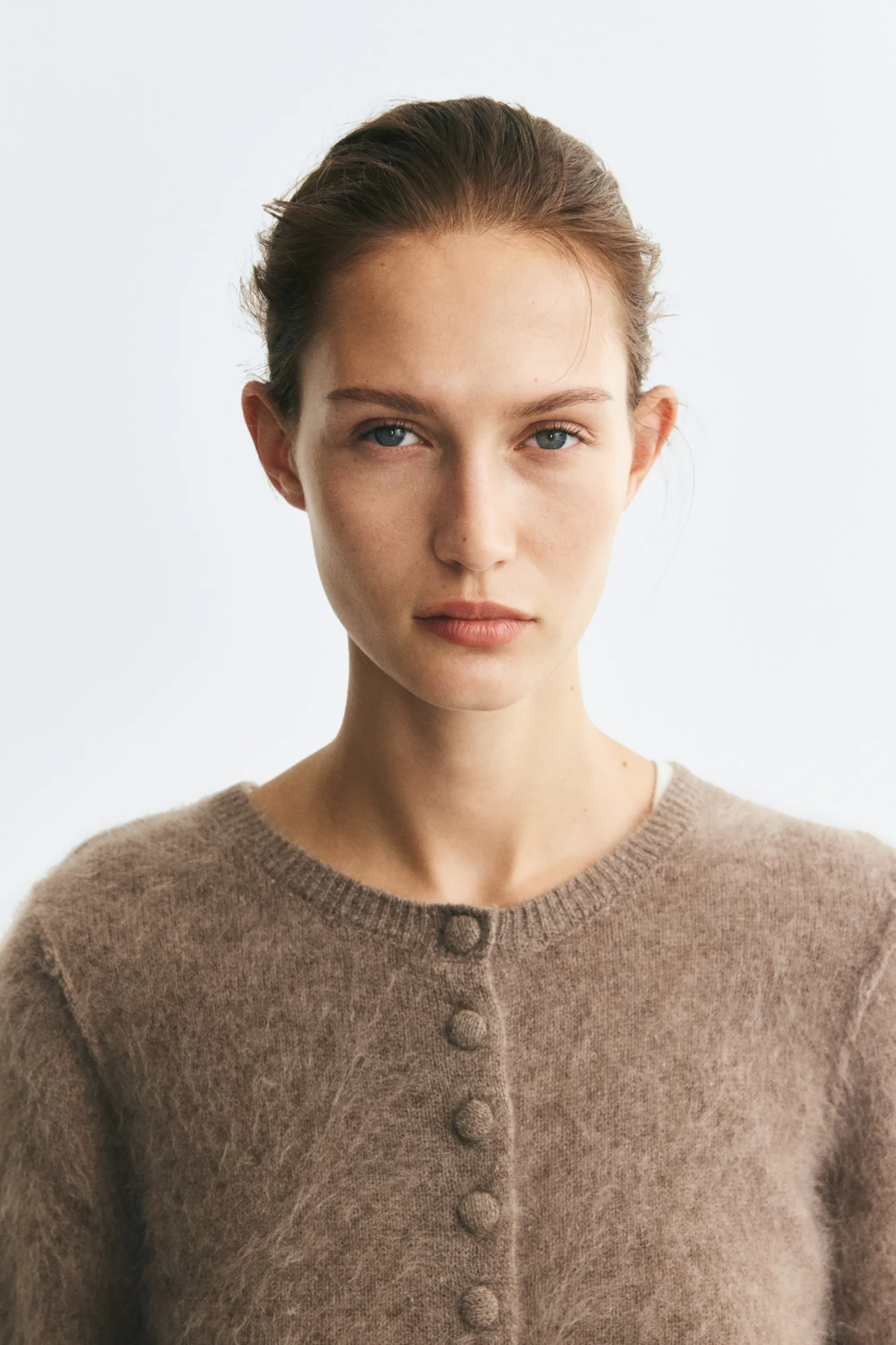 Gilet en laine - Taupe