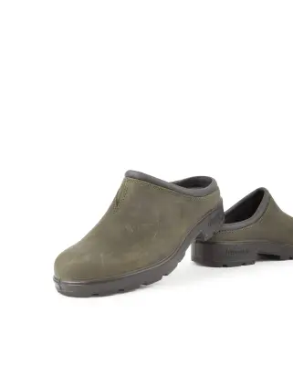 Original Clog #2423 Waxed Suede Dark Olive — photo 4