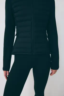 Veste Hybrid matelassée ThermoMove™ - Noir — photo 2