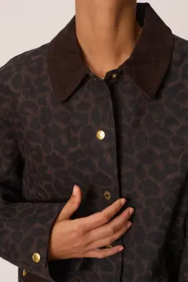 Manteau Yolanda Leopard — photo 4