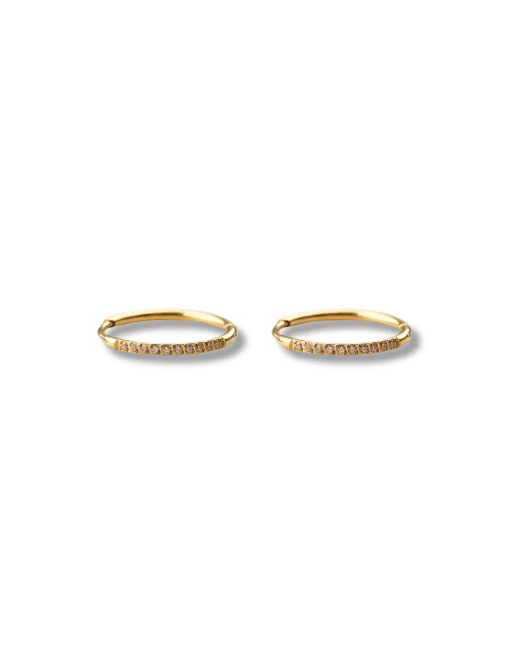 Boucle d'oreilles Opaline Or - 3 tailles disponibles