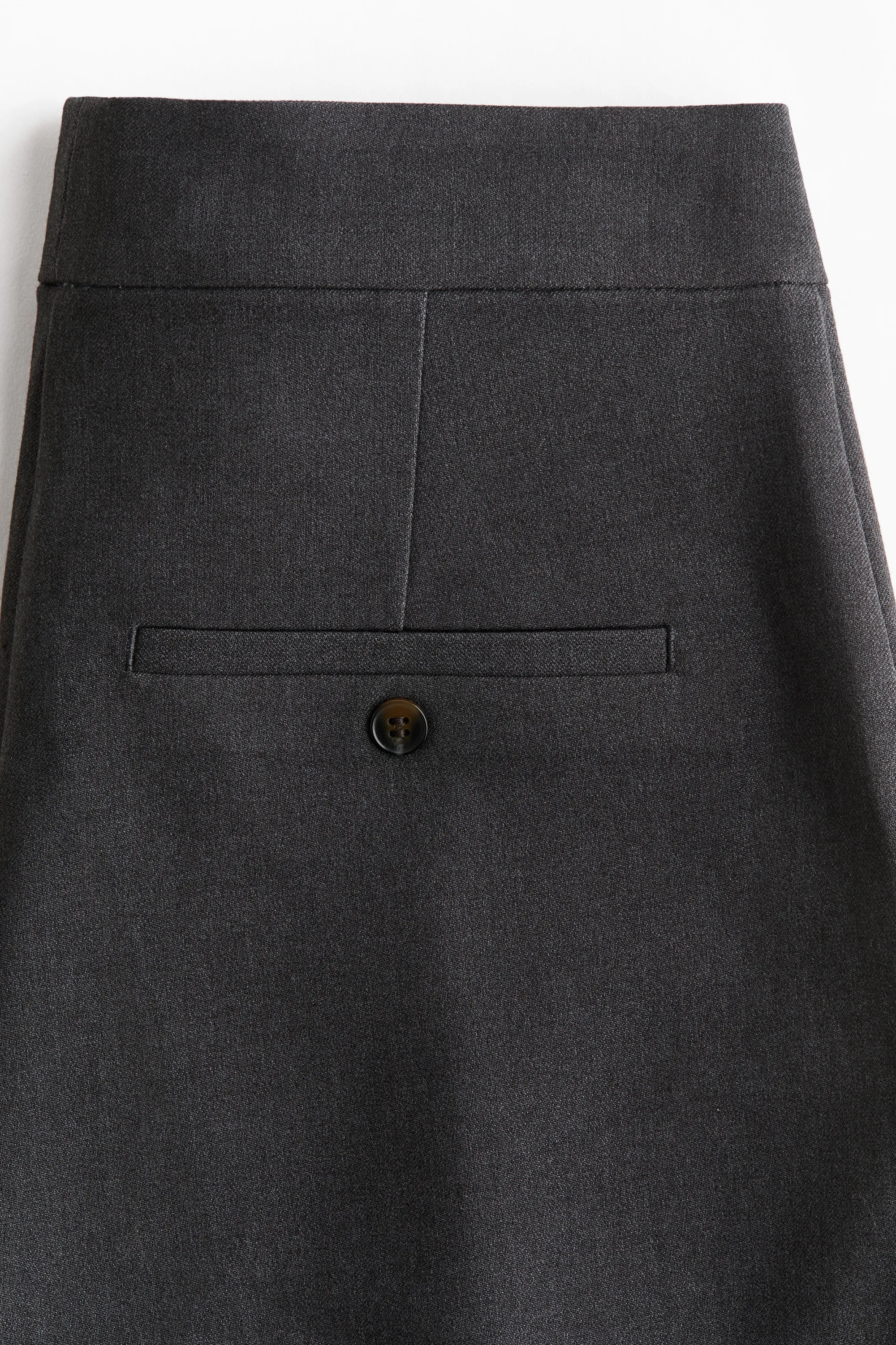 Pantalon chic avec jambes barrel - Gris foncé