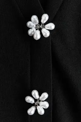 Gilet en maille - Noir — photo 4