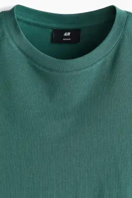 T-shirt Regular Fit - Vert — photo 4