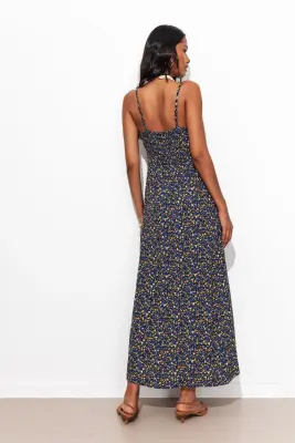 Robe longue à fines bretelles — photo 4