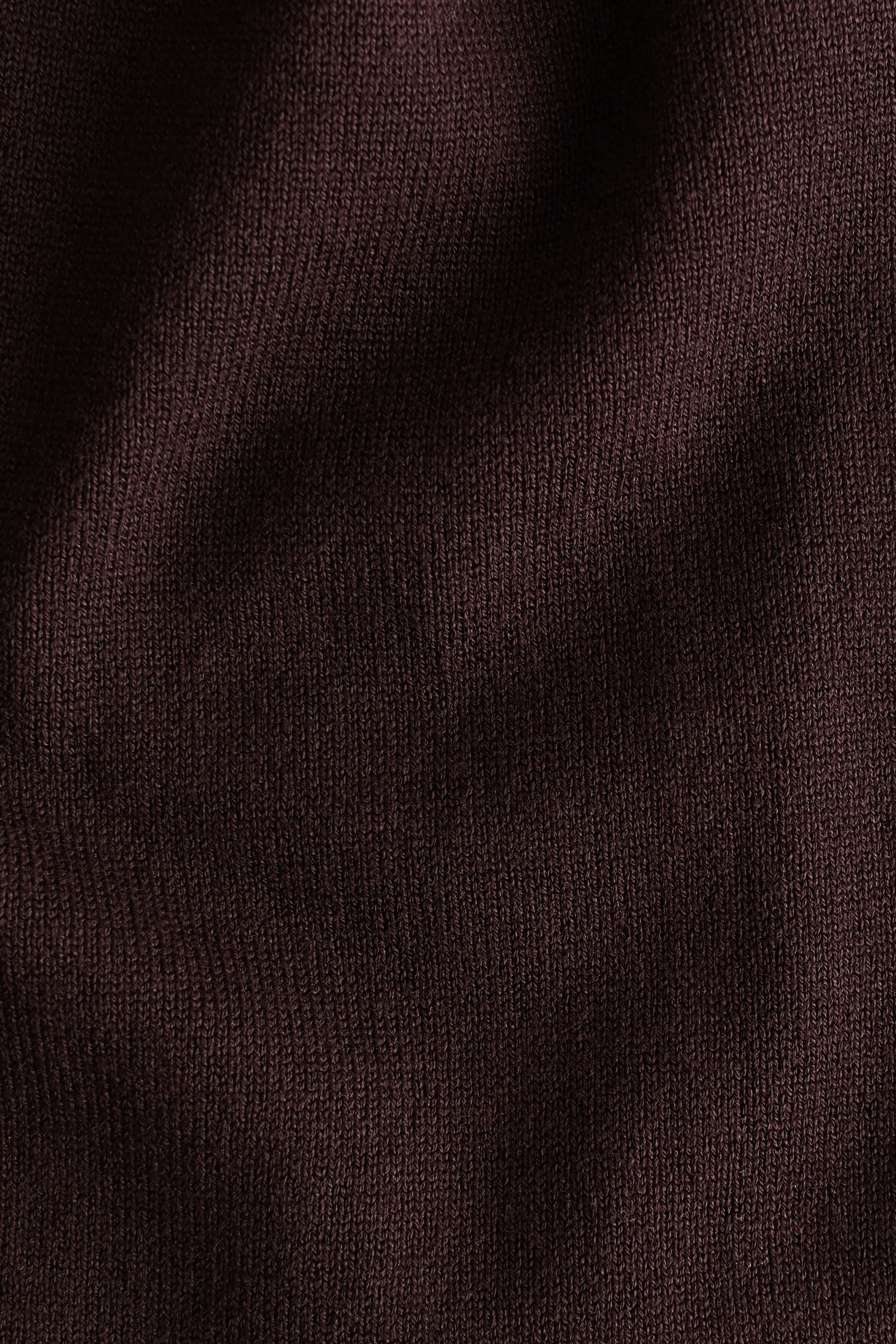 MAMA Pantalon en maille - Marron foncé