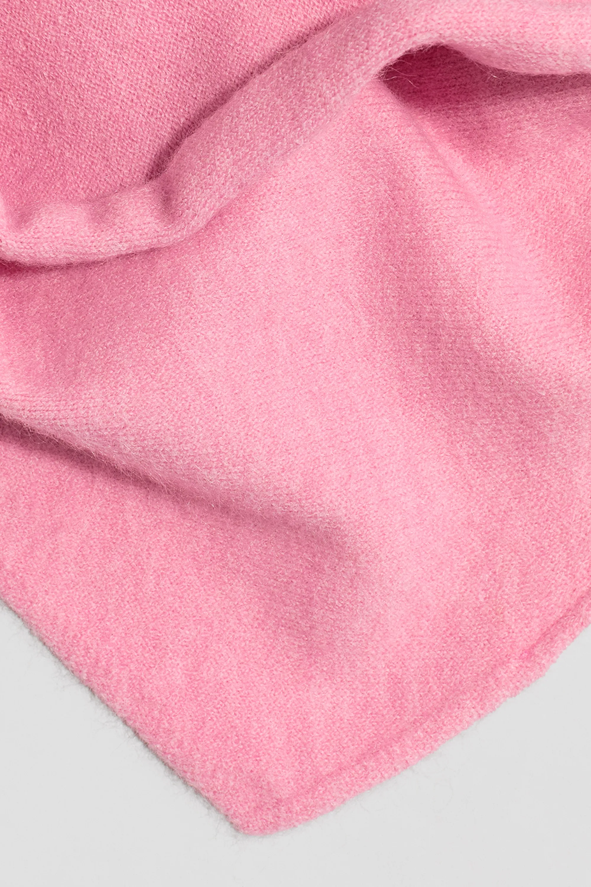 Foulard en maille fine - Rose