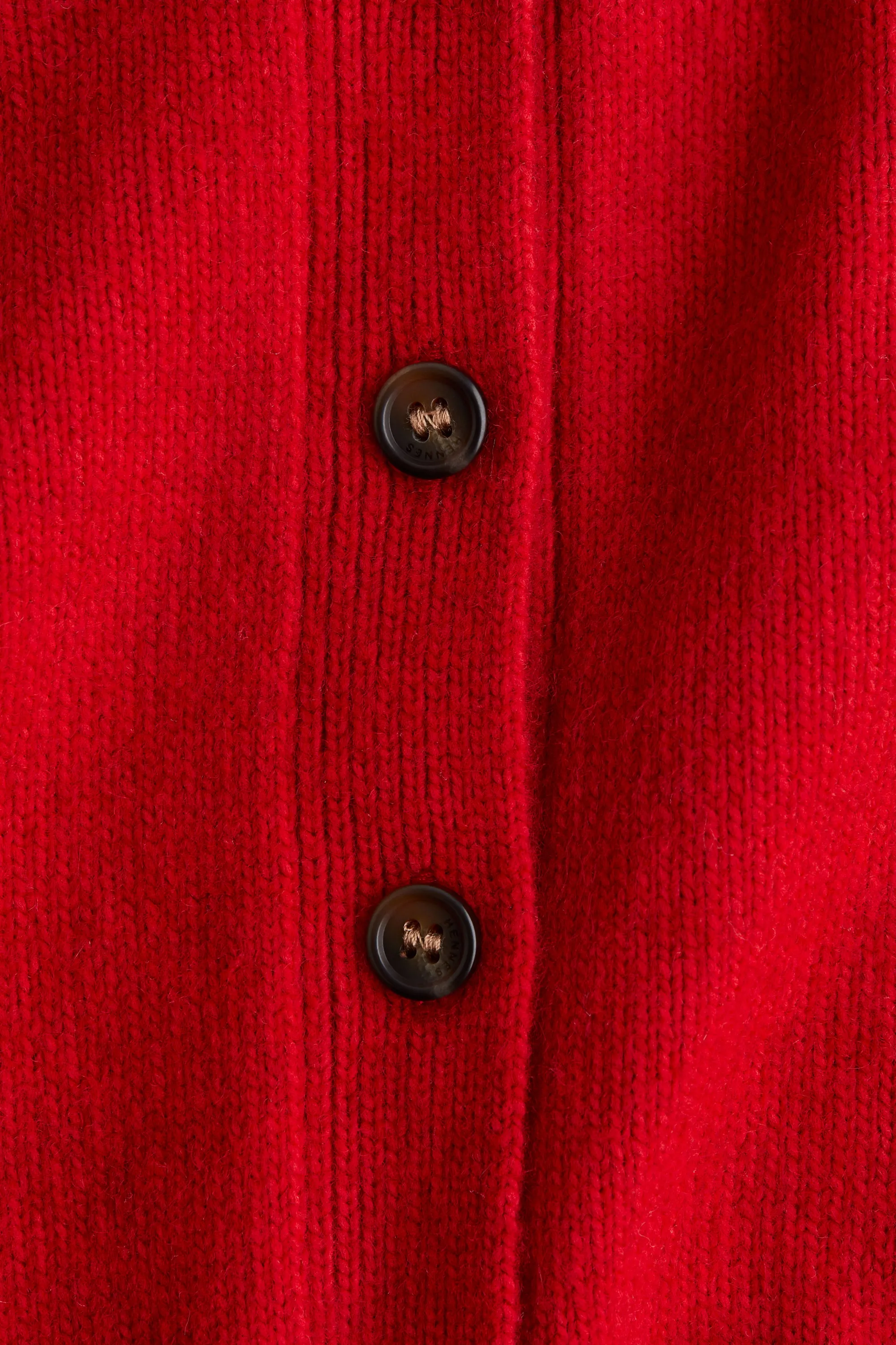 Gilet à manches courtes avec col - Rouge