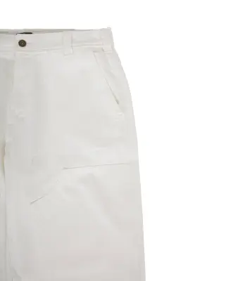 Utility Front Denim Pant White — photo 3