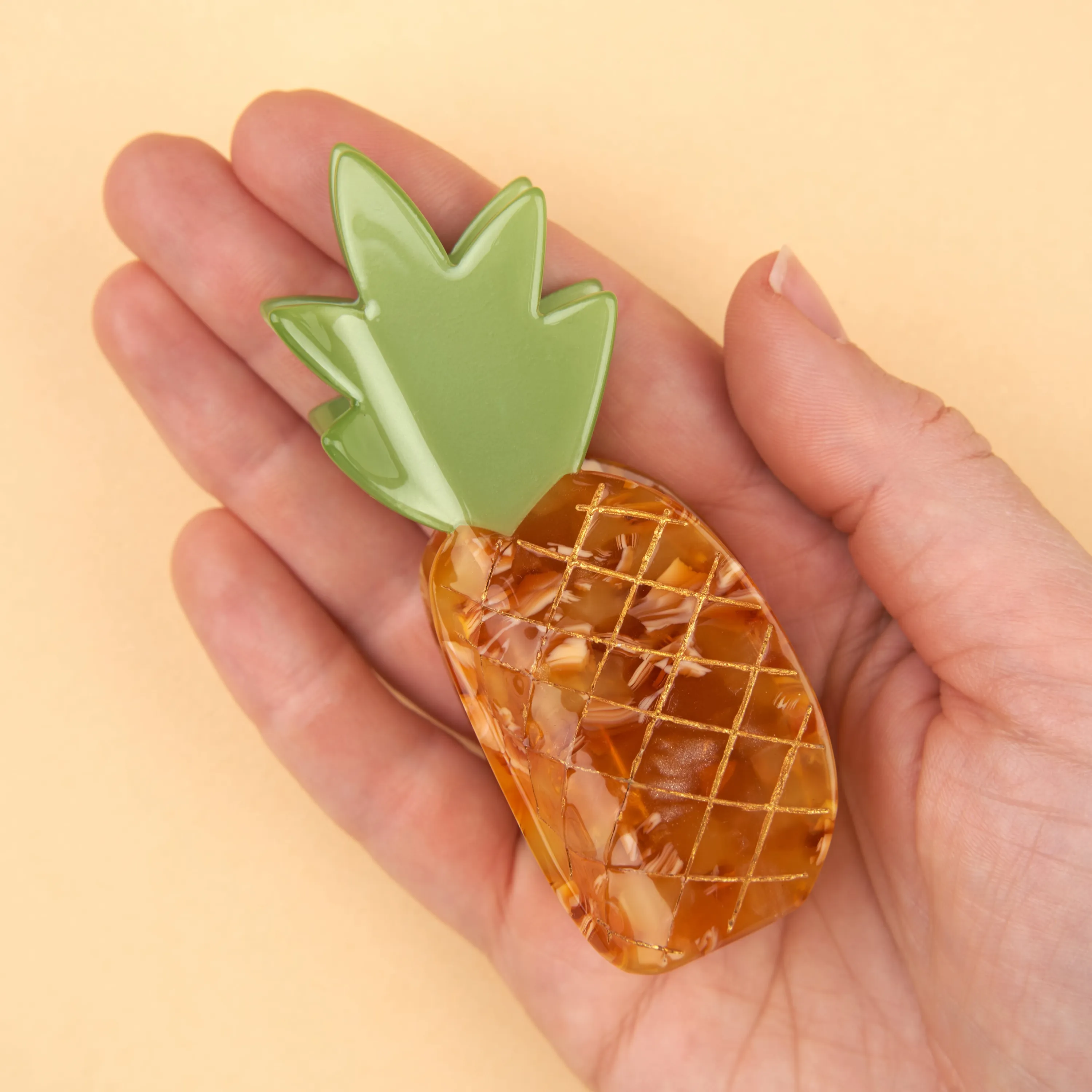Pince à cheveux Ananas Coucou Suzette