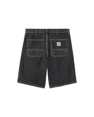 Simple Short Black Heavy Stone Wash — photo 2