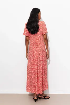 Robe longue imprimée Femme — photo 4