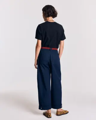 Pantalon Tristan bleu marine — photo 4