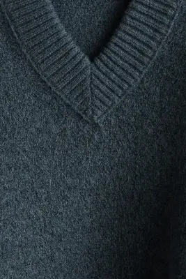 Pull Relaxed Fit - Bleu ancien foncé — photo 4