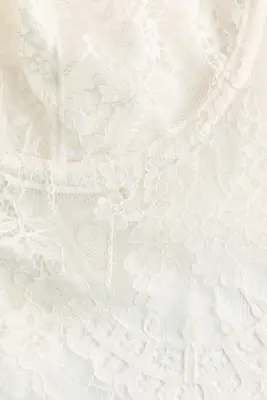 Bustier en dentelle - Crème — photo 4