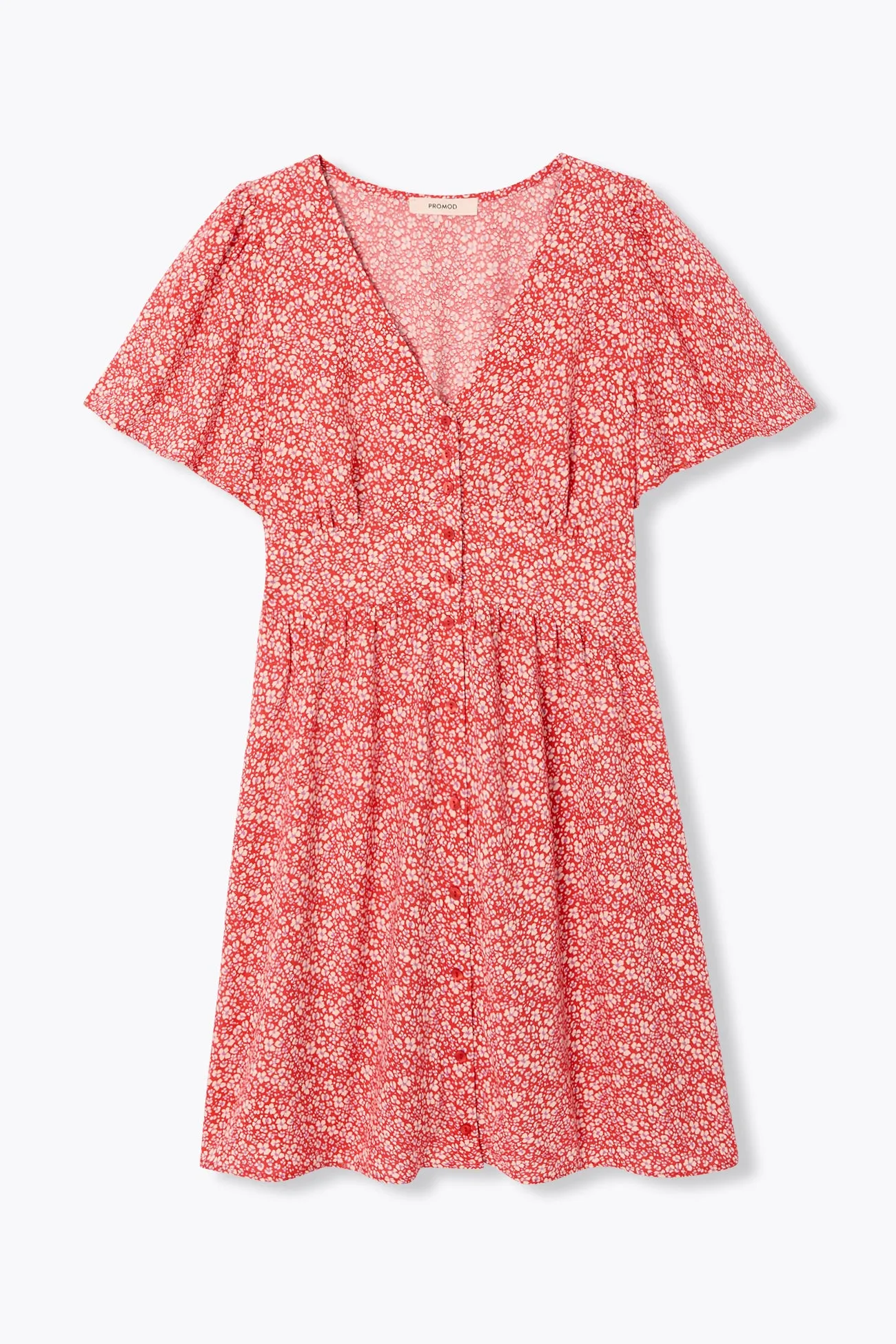 Robe courte imprimée Femme