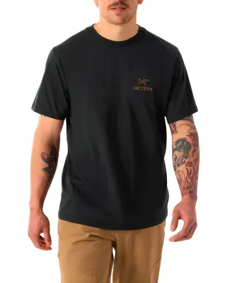 Kragg SL Cotton Bird Shirt SS 24K Black — photo 3