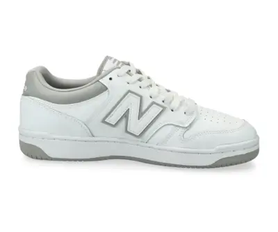 NEW BALANCE 480 Blanc/Gris — photo 4