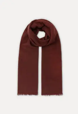Nouveau ! POMANDÈRE Écharpe F175 Bordeaux — photo 2