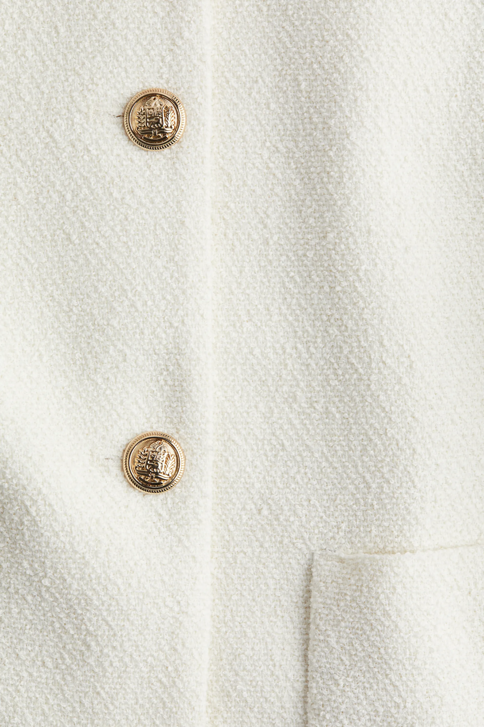 Veste à manches courtes - Blanc