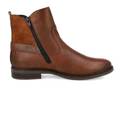 Bottines Remonte D1U71-22 Marron - Cuir Zip Grande Pointure Femme — photo 3