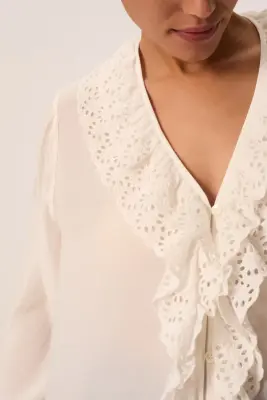 Blouse Erton Ecru — photo 2