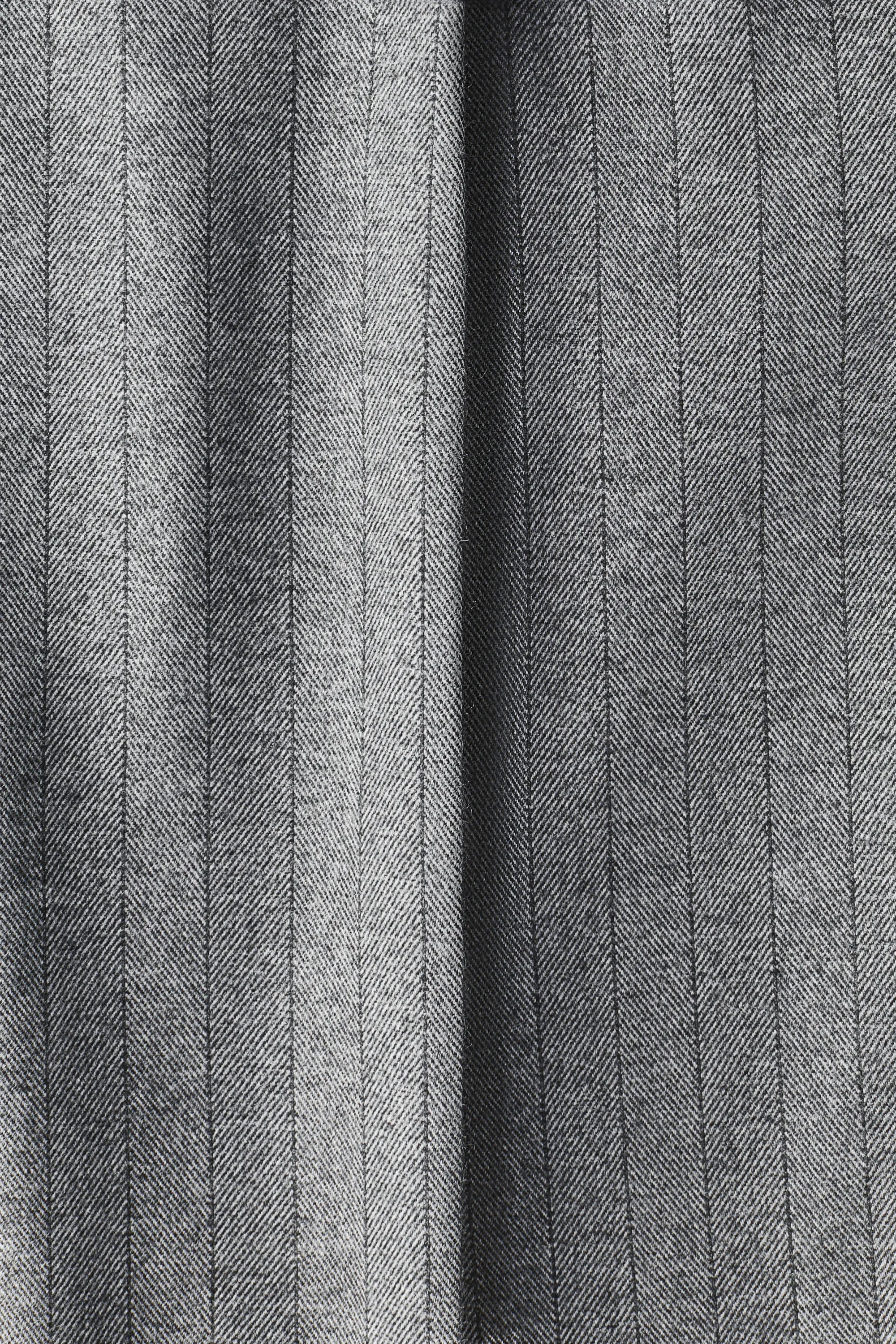 Pantalon de costume Regular Fit - Gris foncé/rayures tennis