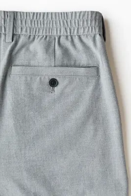 Pantalon Relaxed Fit - Gris clair — photo 4