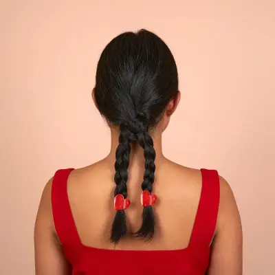 Mini pince à cheveux Coeur Coucou Suzette — photo 1