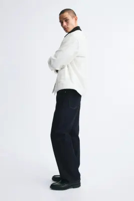 Loose Jeans - Bleu denim foncé — photo 4