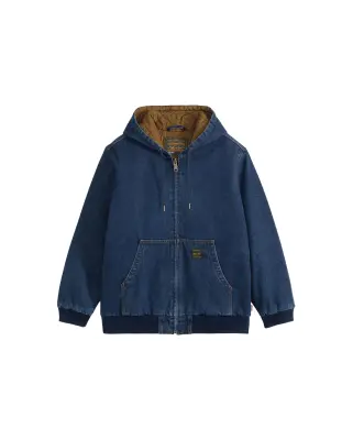 Potrero Denim Hoody Turn Me Up — photo 1