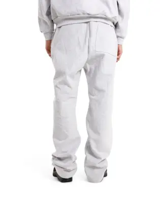 Wide Pant Heather Grey STW Embroidered — photo 4