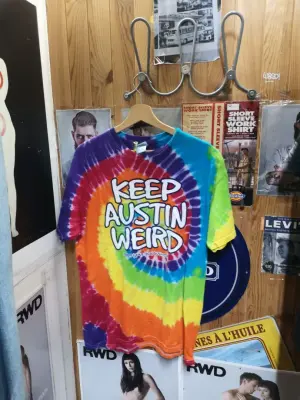 T-shirt Keep Austin Weird multicolore — photo 1