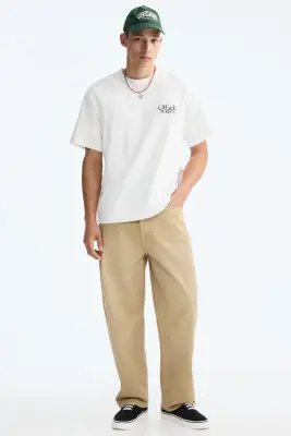 T-shirt imprimé Loose Fit - Blanc/Offside Society — photo 2