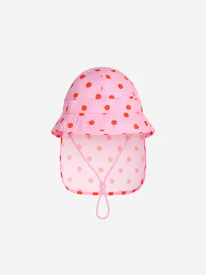 Chapeau flexible - Rose/Pois rouges — photo 2