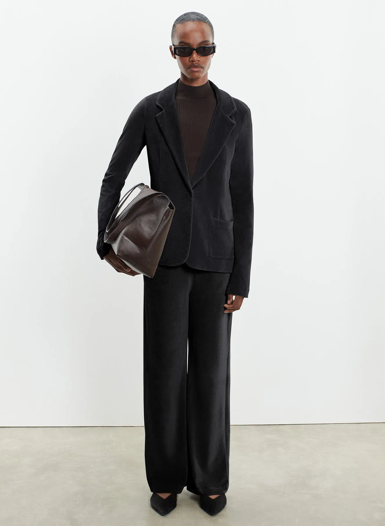 Veste en coton, modal et élasthanne