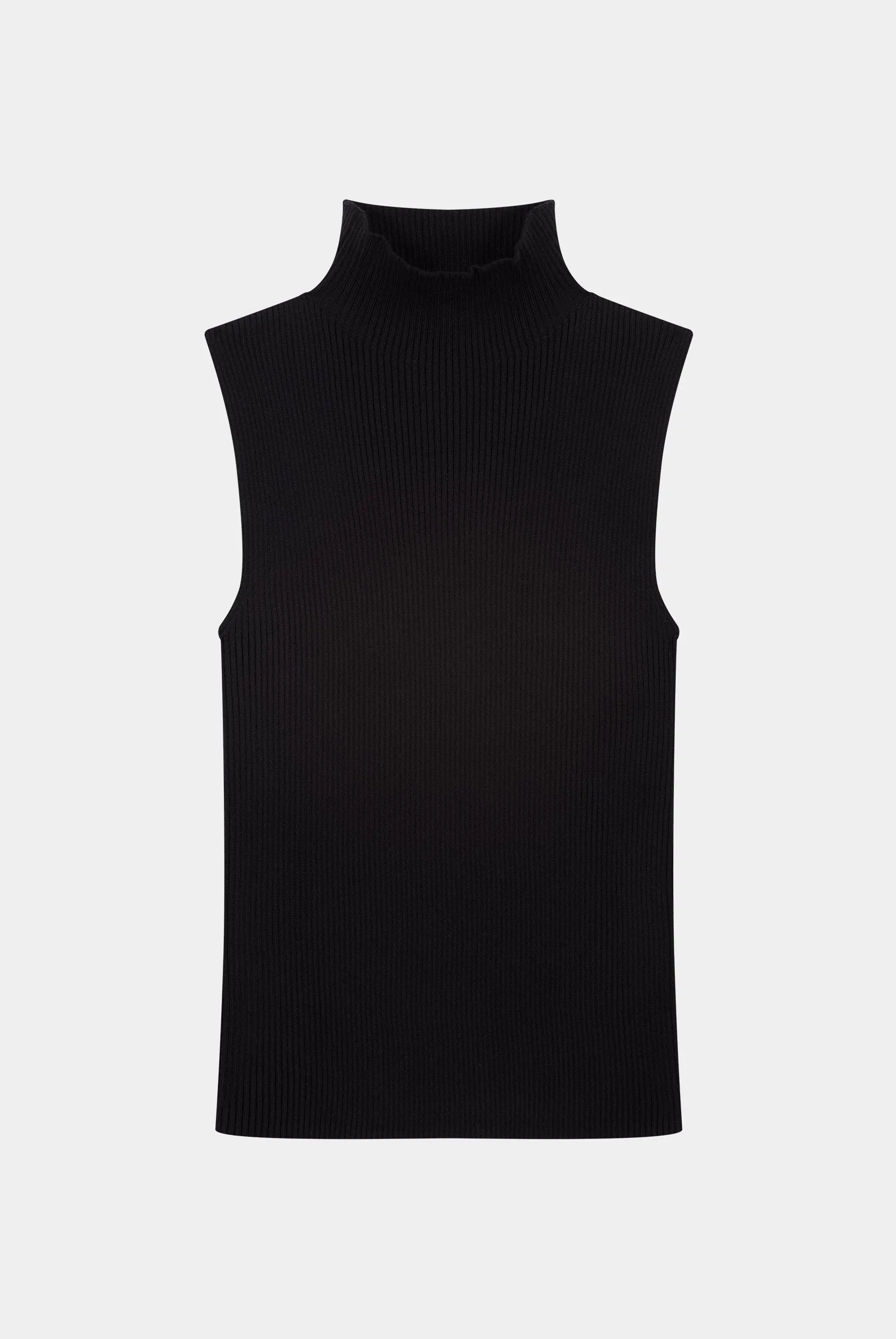 HAUT COL MONTANT MAILLE VISCOSE