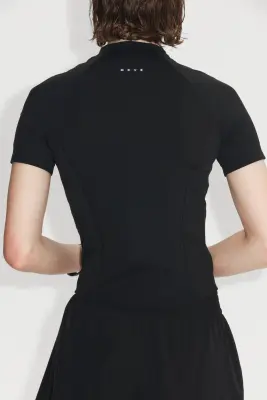 Veste à manches courtes SculptMove™ - Noir — photo 2