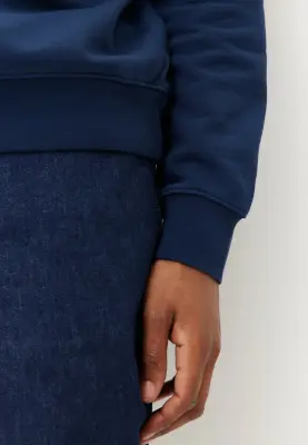Le sweat à capuche - Bleu marine — photo 5